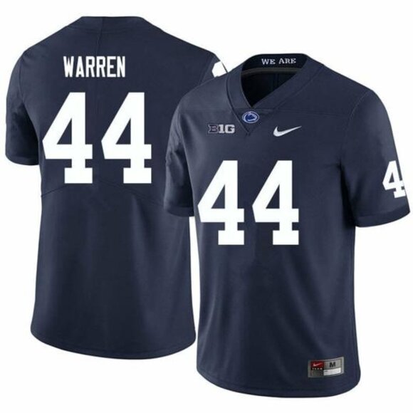 Mens Youths Kids Womens 44 Tyler Warren Navy Stitched Jersey